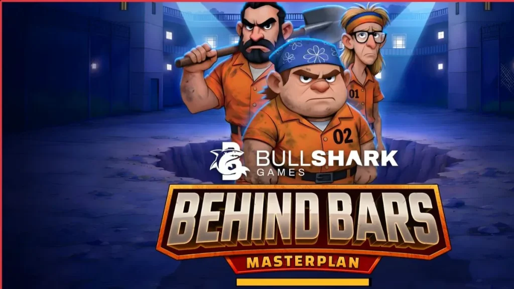Behind Bars Masterplan স্লট গেমের জেল পালানোর থিমযুক্ত ইন্টারফেস